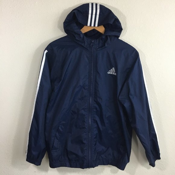 adidas windbreaker jacket youth
